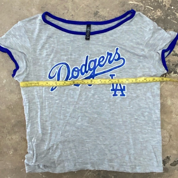 Y2K Babydoll Los Angeles Dodgers MLB Touch Stadium Women’s Graphic T-Shirt OBO - Picture 5 of 6